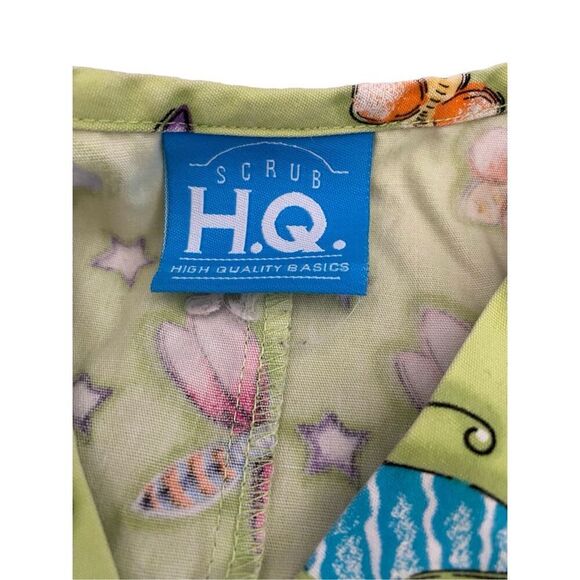 Set of 2 Scrub Tops Scrub HQ Peaches Uniforms Workwear Career Healthcare Work Me - Picture 8 of 12